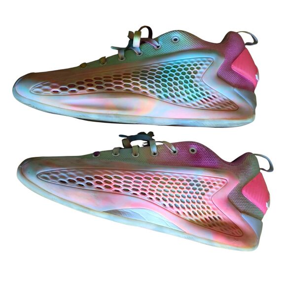 ADIDAS Anthony Edwards AE 1 'Cotton Candy' GS Youth Sz 7 JR3916 - Picture 7 of 16